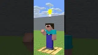 Herobrine Win Archery Challenge (Imagine Dragons-Bones) #minecraft #shorts #herobrine #saitama