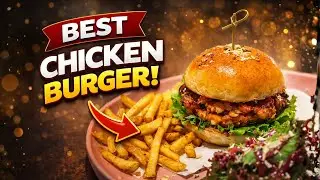 Tried Making the PERFECT Chicken Burger 🍔 | Crispy, Juicy & Better Than Restaurant!