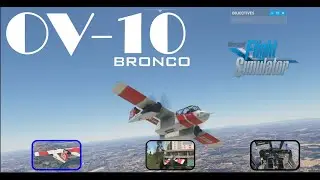 PHNOM PENH LOW FLY! 🇰🇭 Epic OV-10 Bronco Flyover - Microsoft Flight Simulator