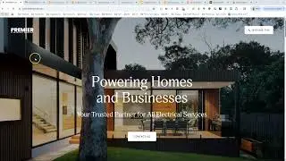 Premier Electrical Service - Website Review