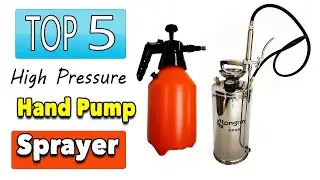 Best High Pressure Hand Pump Sprayer