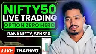 LIVE TRADING NIFTY BANKNIFTY and SENSEX OPTIONS  #livetrading #nifty