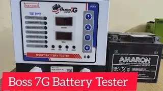 Boss 7G Battery Tester Testing Process. Technical ST!