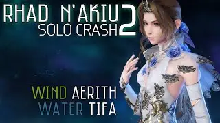 [FF7 Ever Crisis] Rhad N'akiu Crash Solo 2 - Magic Aerith Tifa Red