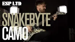 ESP LTD Snakebyte Camo Demo