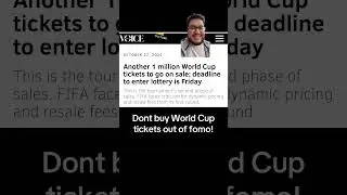 1 миллион билетов на чемпионат мира по футболу 2-го этапа