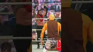 Ryder after Roman Reigns retains at WWE Crown Jewel 🤣 #shorts