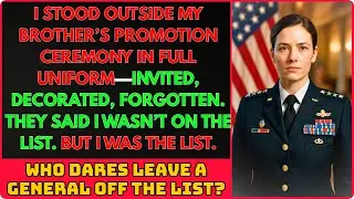 They Erased Me from the Ceremony — Yet I Returned Wearing Four Stars They Couldn't Deny