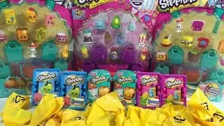 Shopkins Palooza Season 1 2 3 Unboxing Blind Bag Opening | PSToyReviews