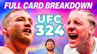 UFC 324: FULL CARD BREAKDOWN | Gaethje vs Pimblett