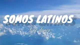SOMOS LATINOS - line dance tutorial & demo by Bambang Satiyawan (INA)