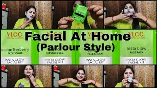 Parlour jaisa Facial ab ghar par hi with VLCC Insta Glow Facial kit  