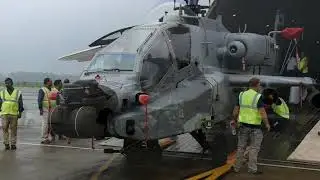 Pre-induction activities of Apache helicopter. Courtesy: PRO AirForce