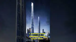 5 Future Skyscrapers around the World! #travel #skyscraper #futuristic