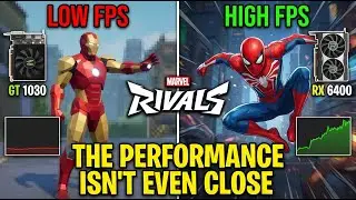 GT 1030 vs RX 6400 in Marvel Rivals &ndash; The Performance Isn&rsquo;t Even Close
