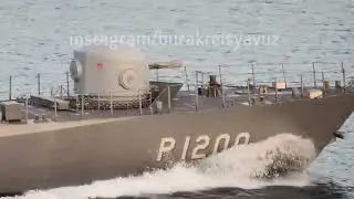 20240104 TCG Tuzla, İstanbul kuzeyi, Karadeniz'e çıkarken