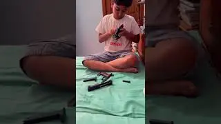 Can You Assemble a Toy Gun in 2 Minutes? 🔥 #shorts #youtubeshorts