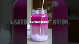 Growing Crystals with Salt and Water