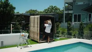 REVEL VIRTA TRADITIONAL SAUAN CABIN INSTALL