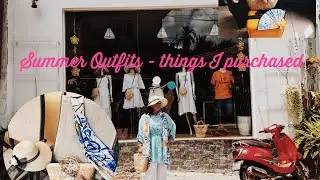 Summer outfits & thing I picked up from Phu Quoc Island