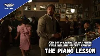 Ray Fisher And The Cast of The Piano Lesson Breakdown Lymon's Physicality and Speech Patterns