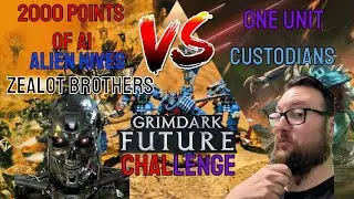 Alien Hives & Zealot Brothers vs the Ronin of the Waves - Grimdark Future Ai Challenge