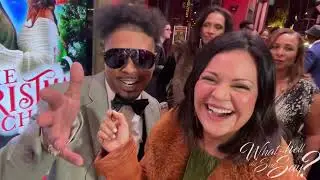 Interview with Young Retro at the premiere of The Christmas Chain