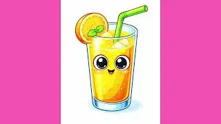 Interesting drawing videos🍎🥤🥒#color #shorts #art #digitalart #colouring #drawing #easydrawing #diy