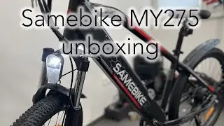 Samebike MY275 - rozbalovačka takového normálního elektro kola 🚲