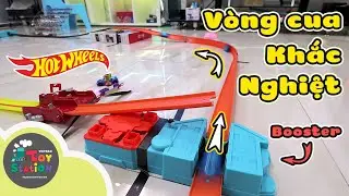 Đường đua Hot Wheels khắc nghiệt phiên bản phòng khách ToyStation 526