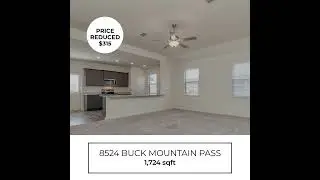 Price Reduction - 8524 Buck Mountain Pass