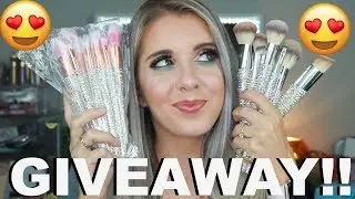 No Bullsh*t Honest Review NEW Blingedbrushes Bring On The Bling Brush Collection Plus Giveaway!