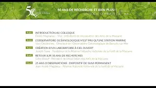 Introduction I Jean Andr&eacute; Magdalou I Charg&eacute; de missions scientifiques R&eacute;serve de la Massane