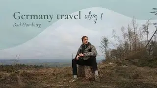 Germany Travel Vlog 1: Bad Homburg - Путешевствие по Гремнии: Леса, Горы и Римская Крепость