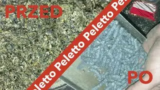 Produkcja materiału na recykling. Granulacja tworzywa sztucznego na maszynie Peleton-300 od Peletto