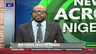 News Across Nigeria: President Buhari Inaugurates Ministers 11/11/15 Pt 1
