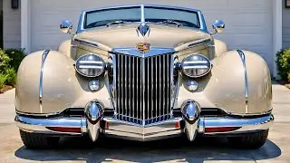 Cadillac powraca... Kabriolet Hartmann z silnikiem V16 za 1,5 mln dolar&oacute;w zwali Cię z n&oacute;g!