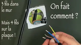 La plaque de cuisson: les branchements électriques