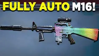 the FULLY AUTO M16 is META in WARZONE!