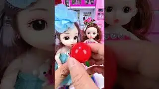 Satisfied unboxing and review Girls eating fruit set toys | ASMR # PretendPlay #toys #miniaturetoys