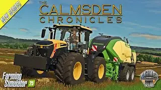 NEW SERIES! - WE'RE BRINGING IN THE BALES! - The Calmsden Chronicles - Ep 2 - Farming Simulator 25