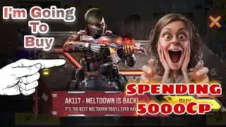 Spending 5000cp on AK117 Meltdown Legendary item.#legendaryAk117