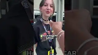 Asking kids at the race track what their parents do for work 🥹