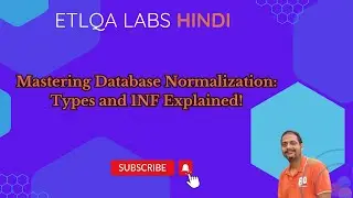 Mastering Database Normalization: Types and 1NF Explained!