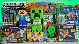 Unboxing Minecraft Toy Collection ASMR no talking