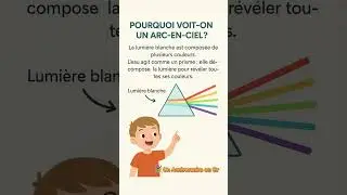 Cr&eacute;er un arc en ciel a la maison - Exp&eacute;rience enfant - #experience #science #arcenciel #activit&eacute;