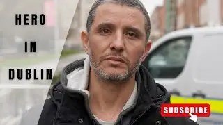 Hero delivery driver in Dublin #dublin #news #viral #fypシ #viral #immigrants
