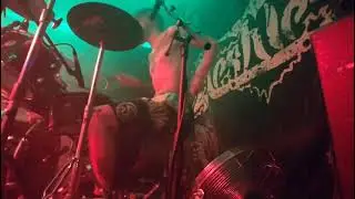 FLESHLESS - Voluntary Lobotomy + Crippled Souls live drum cam at Breka Fest, Slovenia