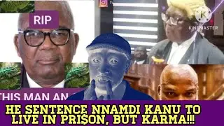 He sentence Nnamdi kanu, but God has sentence him RIP