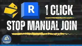 🚀 Make Revit clean up your joins: Columns &rarr; Beams &rarr; Floors &rarr; Walls (1-Click)